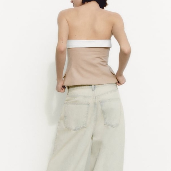 Zara Strapless Corset Top - Picture 3 of 7